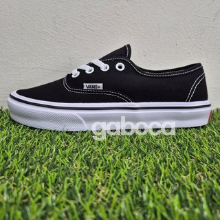 반스 어센틱 라이트 다크 블랙 오프 화이트 V44 LITE