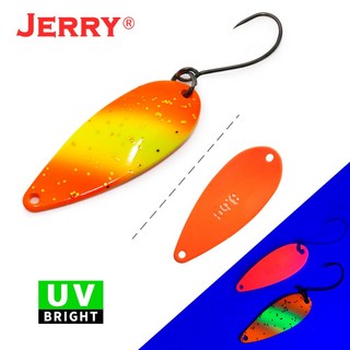 ShengYu 2.5g 3.5g 낚시 마이크로 스푼 UV 색상 영역 송어 미끼 Pal 금속 스피너 Chub Perch, [03] T170, [01] 2.5g, 1개
