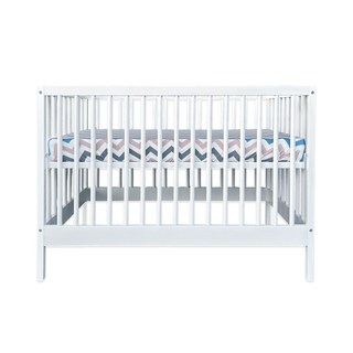 喬依思 Ivy二代台灣製造檢驗合格嬰兒床-附10公分床墊-白/蜂蜜/栗子色, 白色