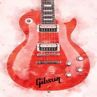 캔버스액자프레임 빈티지 록 음악 기타 캔버스 현대 월 아트 포스터 및 프린팅 장식 침실 홈 미학, 1개