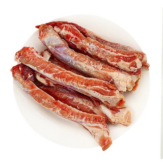 (배터짐) 영양만점 돼지갈비뼈 2kg 수제간식 강아지껌 대형견껌 강아지간식, 1개, 갈비맛