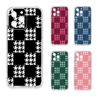 24H快速出貨 TRON 三星 A52/52s 格子千鳥紋 四角防摔 軟殼 手機殼