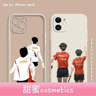 【甜蜜cosmetics】【1017人好評】王楚欽孫穎莎攜手巴黎手機殻適用於蘋果15小米OPPO榮耀vivo華爲iQ