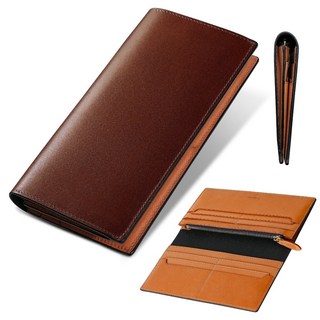 Fabrizio 日本皮夾 極薄 小長夾 一流皮革工匠 職人手工