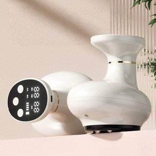 多功能無線充電刮痧拔罐儀, 白色, 1個