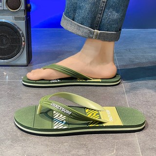 四季夏天男女居家室外EVA拖鞋，耐磨防滑軟底，簡約時尚情侶款, 41, 綠色