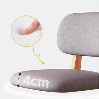 實木靠背吧台椅 高腳椅 中島椅 高腳凳 家用商用收銀椅, 同色坐墊靠背一套【顏色備註】, 1個