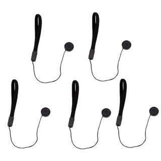 렌즈 커버 캡 키퍼 거치대 로프 캐논 EOS 700D Rebel T5i 카메라 캡 소니 후지 드롭십 1 개 5 개, 2)5pcs, 5개