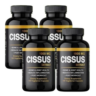 시서스 가루 캡슐 1000mg 2+2 씨서스 분말 시저스 알약 미국 식약처 인증 시설 제조, 100정, 4개