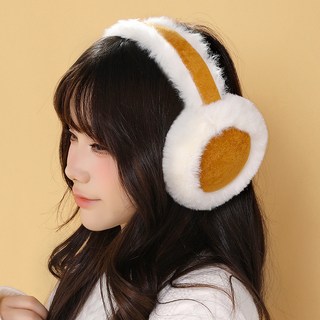 冬季毛絨耳罩 可愛情侶保暖耳套 男女通用防寒耳捂