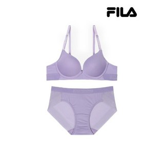 휠라 언더웨어 아웃핏 시즈널 그레이퍼플 노와이어 세트 F6453F GPU