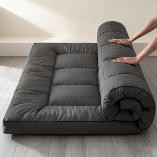 OYEAH 통세탁 사계절 푹신하고 두꺼운 침대 토퍼, 그레이