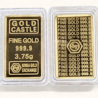 24k 순금 골드바 3.75g(1돈 한돈) 골드캐슬