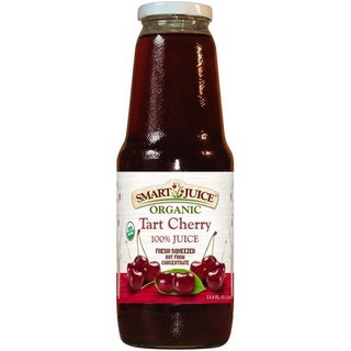 스마트 주스 100% 주스 유기농 타트 체리 1L Smart Juice 100% Juice Organic Tart Cherry 33.8 Oz