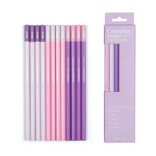 꼬맹이샵 모닝글로리 동아 아이비스 학생용 연필 B HB 2B - 2개입(1세트), 캠퍼스2B 연필