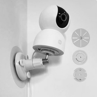 비상 흡착식 무타공 각도조절 홈캠 CCTV 거치대, 1개