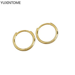 패션 선물 쥬얼리 바늘 10mm 후프 라운드 우정 925스털링실버 생일 파인 천연석 미니멀리스트 순은 8mm 특별한 기념 귀걸이 여성을위한 6mm 액세서리