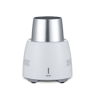 快速製冷杯 贈110V 製冷杯 飲料杯 製冷機 冰壩杯 冷杯墊 保冷杯 保冰杯 製冰杯, 白色, 1個