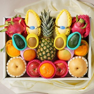 [상위0.1%검수] 제철 명절 고급 혼합 과일 선물 세트, 1박스