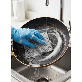 퓨어미즈키 노스크래치 무흠집 찌든때 만능 2겹 수세미, 1세트, 10개입