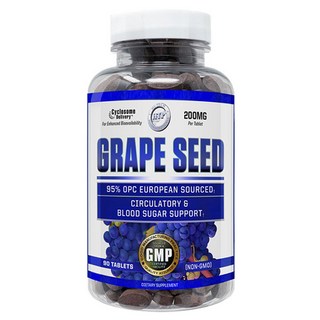 HI-TECH PHARMACEUTICALS 葡萄籽 200mg 錠, 1個, 90錠