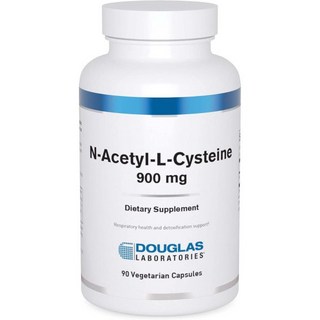 Douglas Laboratories N-Acetyl-L Cysteine 900 mg. | Glutathione Precursor for Antioxidant Protectio, Standard Packaging, 1개, 90정