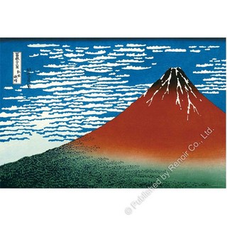 雷諾瓦 經典東方 凱風快晴 葛飾北齋 1008片 拼圖, 1個