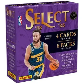 Panini NBA Select Mega Box 籃球卡盒 2022-23賽季 全新現貨 抽 紋, 1個, 紫色