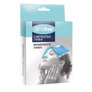 Comefree 康芙麗 冷熱敷墊 CF9912 冰熱敷兩用，舒緩疲勞，居家外出皆適用, 1個