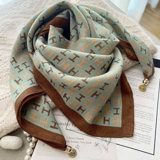 바바 프리미엄 자석버클 쁘띠 사각 스카프