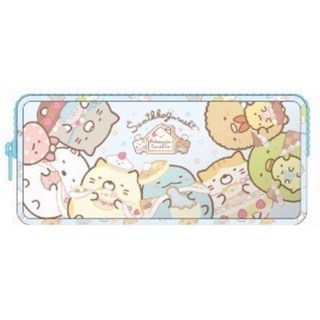 Sumikko Gurashi 角落小夥伴 筆袋 恐龍 貓咪 企鵝 防潑水 化妝包 大容量收納包, 1個