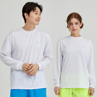 슈가비치 남여 공용 긴팔 래쉬가드 상의 BH24-01F 수영복