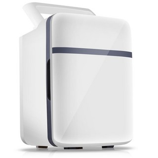 兩用款 車用10L大容量 迷你保冰箱 冷暖兩用小型保冰 保溫 冷藏迷你保冷箱宿舍露營, 1個, 10L冰箱(白色), 白色, 10L