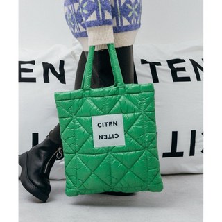 남여공용 데일리 패딩 숄더 토트백