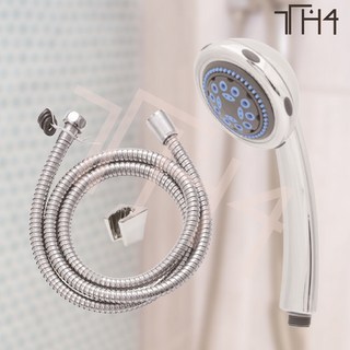 泰合室 鍍鉻進口五段式出水按摩沐浴組 蓮蓬頭套組 五段出水 鍍鉻耐用, 詳見包裝