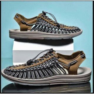 廣隆 新潮流手工編織涼鞋，透氣休閒鞋，夏季必備舒適男鞋