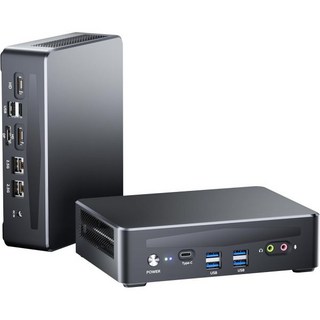 미니 PC 게이밍 12th 인텔 i9-12900H(최대 5GHz) 14C/20T 썬더볼트 4 컴퓨터 쿼드 스크린 8K 2X 2.5G LAN 32GB RAM 1TB NVM, I9-13900H, 1개