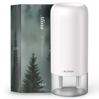 알리사 프리미엄 무선 가습기, AH1, 화이트