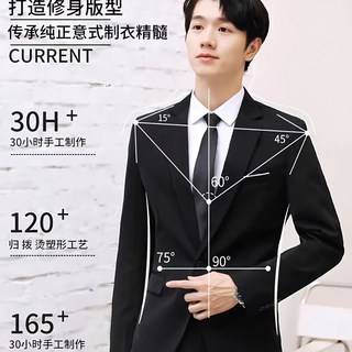 韓版潮流氣質外套 suit，春款西裝外套男大碼休閒百搭一粒單排扣小西服男士西服套裝，臺灣熱賣