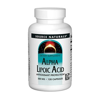 SOURCE NATURALS 硫辛酸錠 300mg, 120顆, 1罐