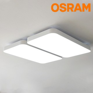 LED 심플 거실등 삼성칩 120W 거실 조명 삼성모듈 플리커프리, 화이트