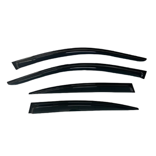 IAC BMW 5 Series E60 2004-2010 晴雨窗 遮陽板 台灣製造 四片組, 透光黑