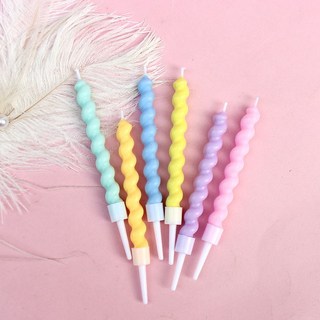 西門町發光派對屋 浪漫心旋生日蠟燭, 1個