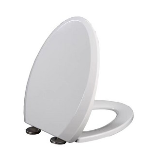 通用型加厚耐用馬桶蓋，簡約時尚設計，易清潔安裝，多種尺寸可選, 大V型緩降馬桶蓋, 1個