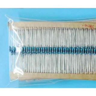現貨 1/4W 五色環電阻包 0.25w 200歐-4.3K 常用電阻 25種每種阻值10個 共250個, 1個, 含稅（打統編請備註）