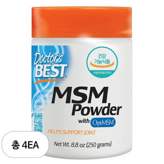 닥터스베스트 MSM 파우더, 250g, 4개