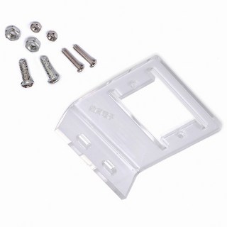 HC-SR501人體紅外線感應模組 紅外線傳感器 熱釋電紅外感測器 適用Arduino樹莓派及MCU開發板, 1個, 支架 (無 人體感應模組)