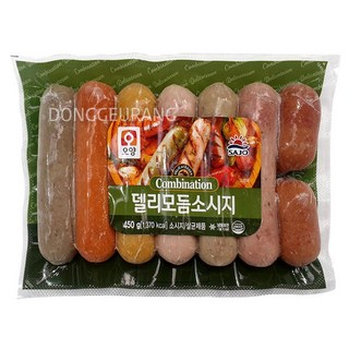사조오양 델리 모듬소세지 450g /모듬/소시지/남부/, 1개