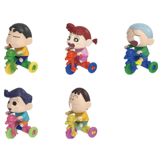 【M.M小舖】現貨 BANDAI 轉蛋 蠟筆小新角色造型車P2 小新 阿呆 風間 妮妮 車子, 1個, 小全5款(金額550，下X5)1F140