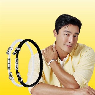 칼로 네오디뮴 스트랩 3600 팔찌, 1개, 블랙